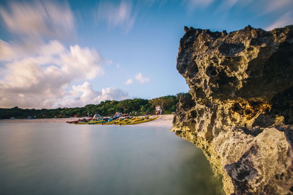 Scenic bluffs and beaches Exuma