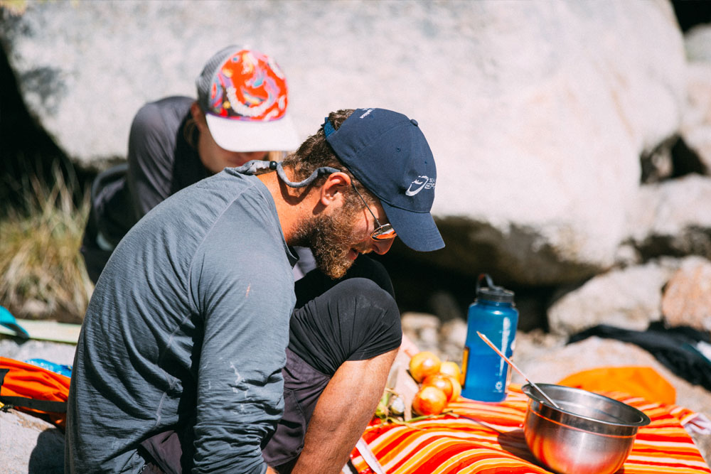 Great Bear Rainforest expedition cooking