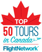 Top 50 tours award