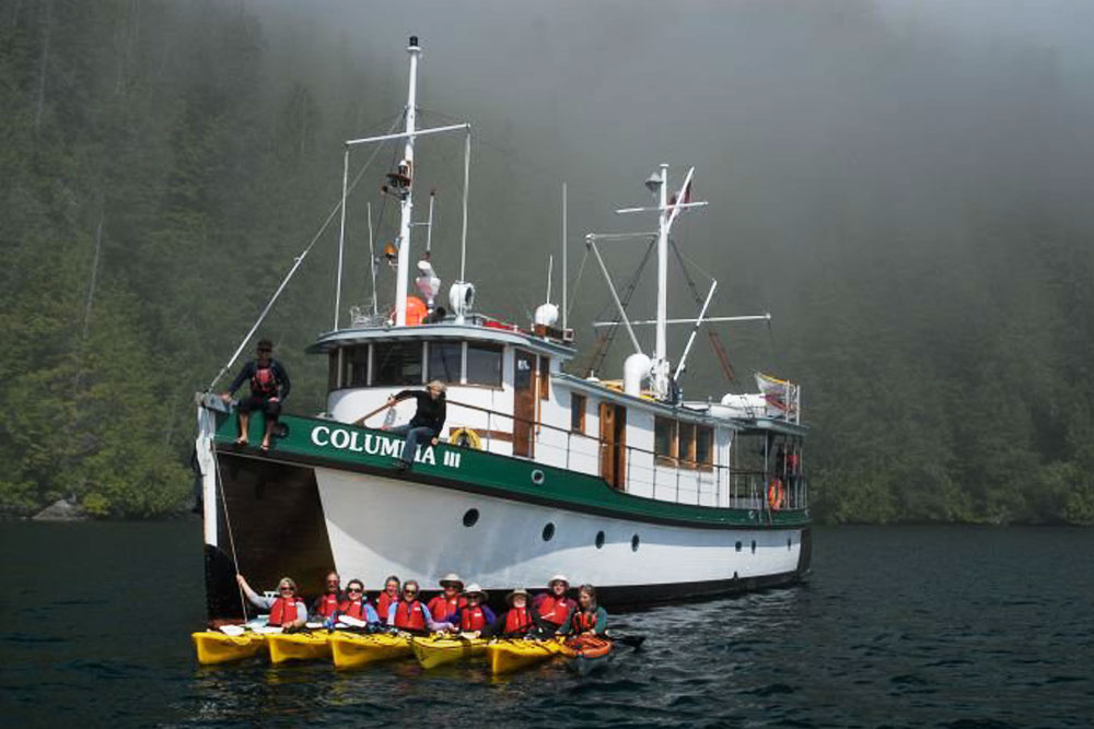 Great Bear Rainforest Mothership Spirit of the West Adventures