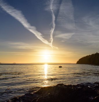 BC Beach Sunset