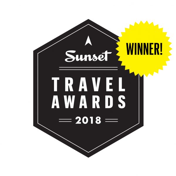 Sunset Travel Awards Winner 2018