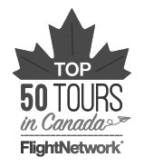 Top 50 Tour in Canada award Flight Network