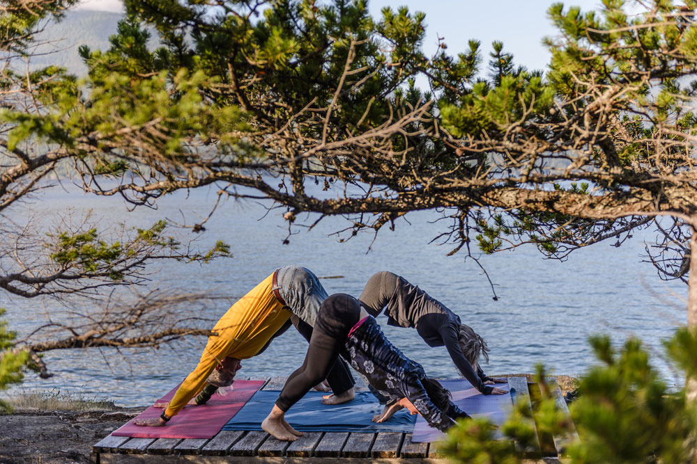 Yoga on the Water Orca Retreat