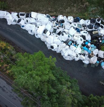 Discovery Islands Collected Debris