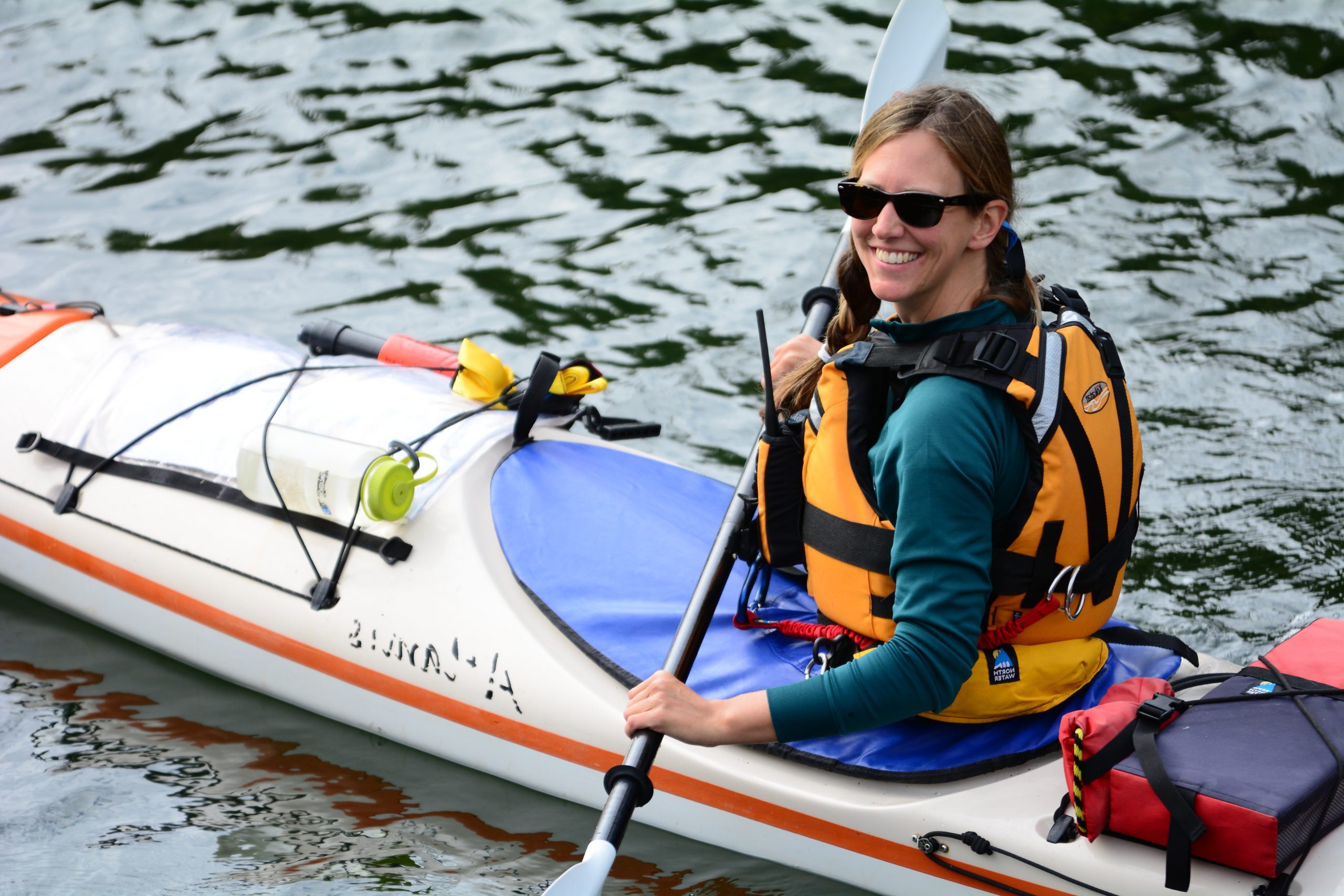 Kayak guide Jen