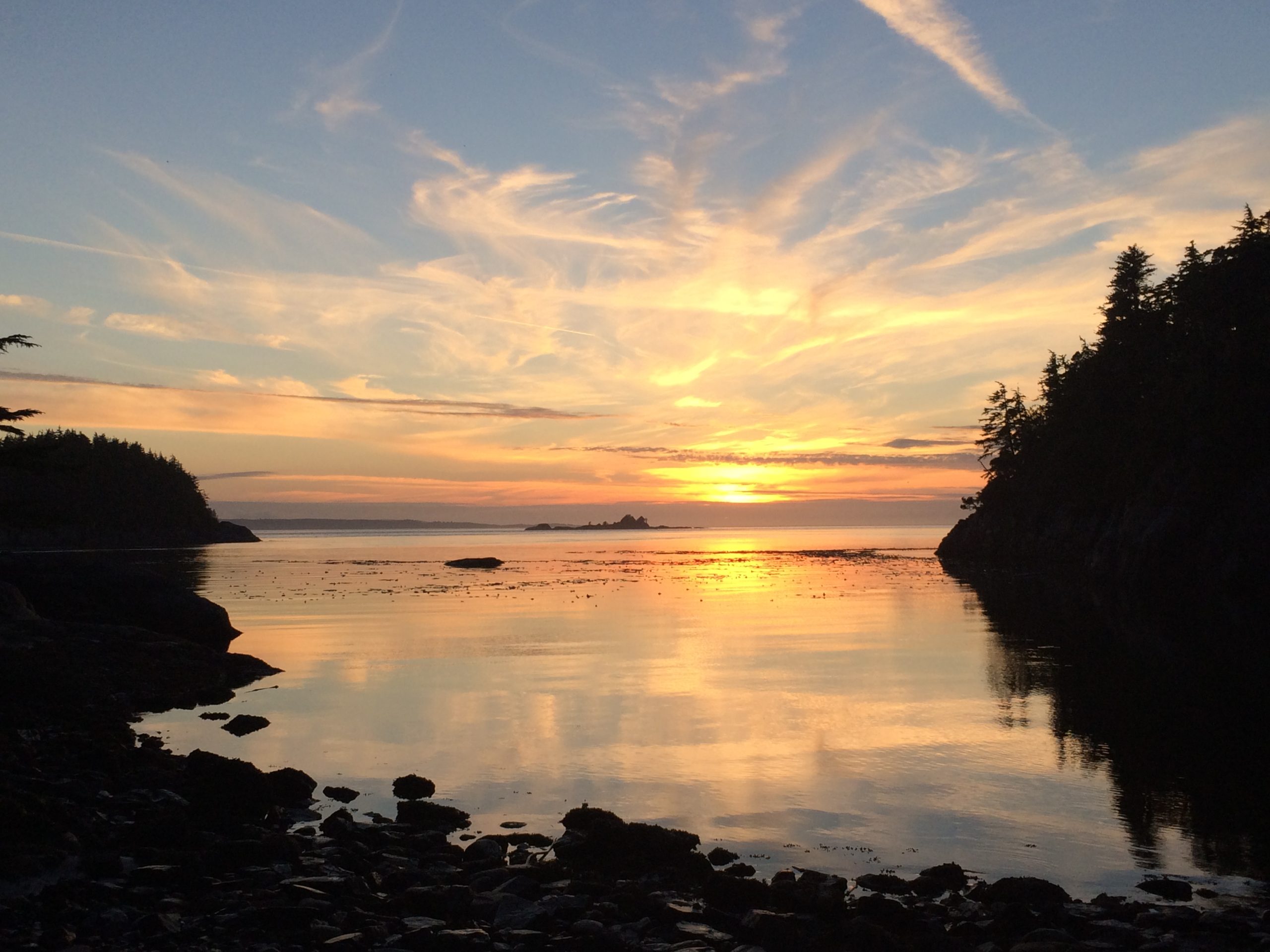 Johnstone Strait Expedition Sunset