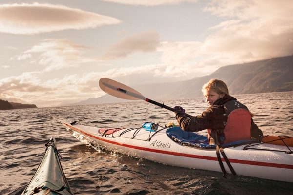 Kid friendly ocean kayaking