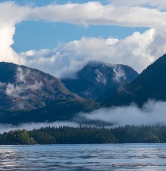 Expansive BC Coastal mountains