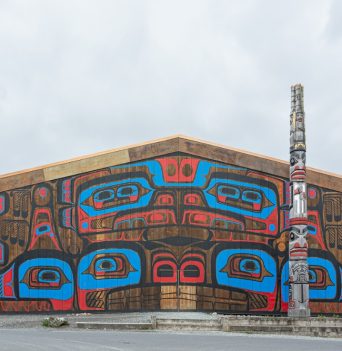 Heiltsuk Nation Big House in Bella Bella