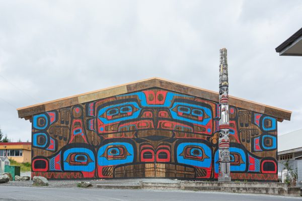 Heiltsuk Nation Big House in Bella Bella