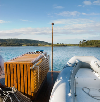 The stern of the Alba